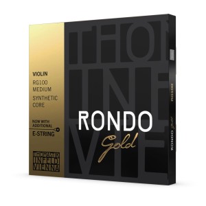 Struny do skrzypiec 4/4 Thomastik Rondo Gold RG100 