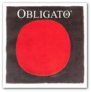 Struny do skrzypiec  4/4 Pirastro Obligato z E Złotą