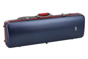 PURE GEWA Futerał skrzypcowy Polycarbonat FUN niebiesko-czerwony