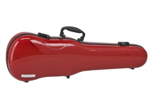 GEWA Futerał skrzypcowy Air 1.7 Czerwony Wysoki połysk
